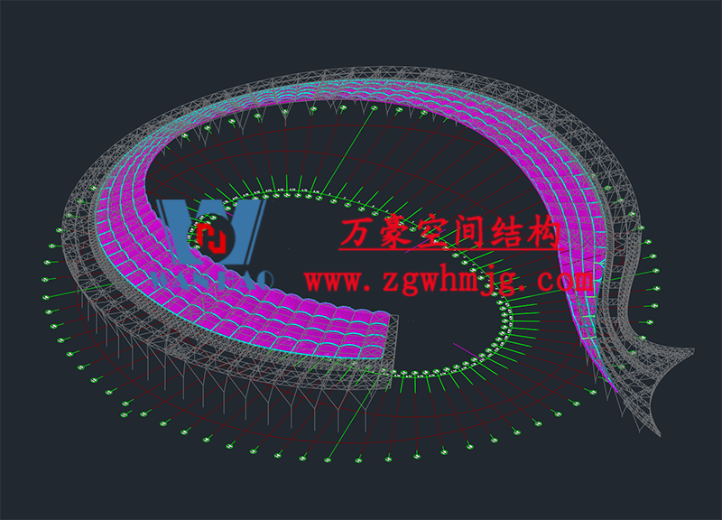 萬豪2022第2標(biāo)-襄陽奧體中心膜結(jié)構(gòu)工程