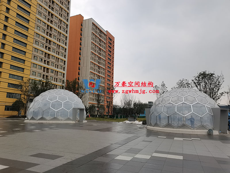 無線創(chuàng)智城市功能空間業(yè)態(tài)優(yōu)化五星集市etfe膜結構工程