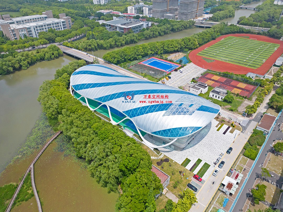 上海工程技術大學松江校區(qū)風雨操場ETFE膜結構項目